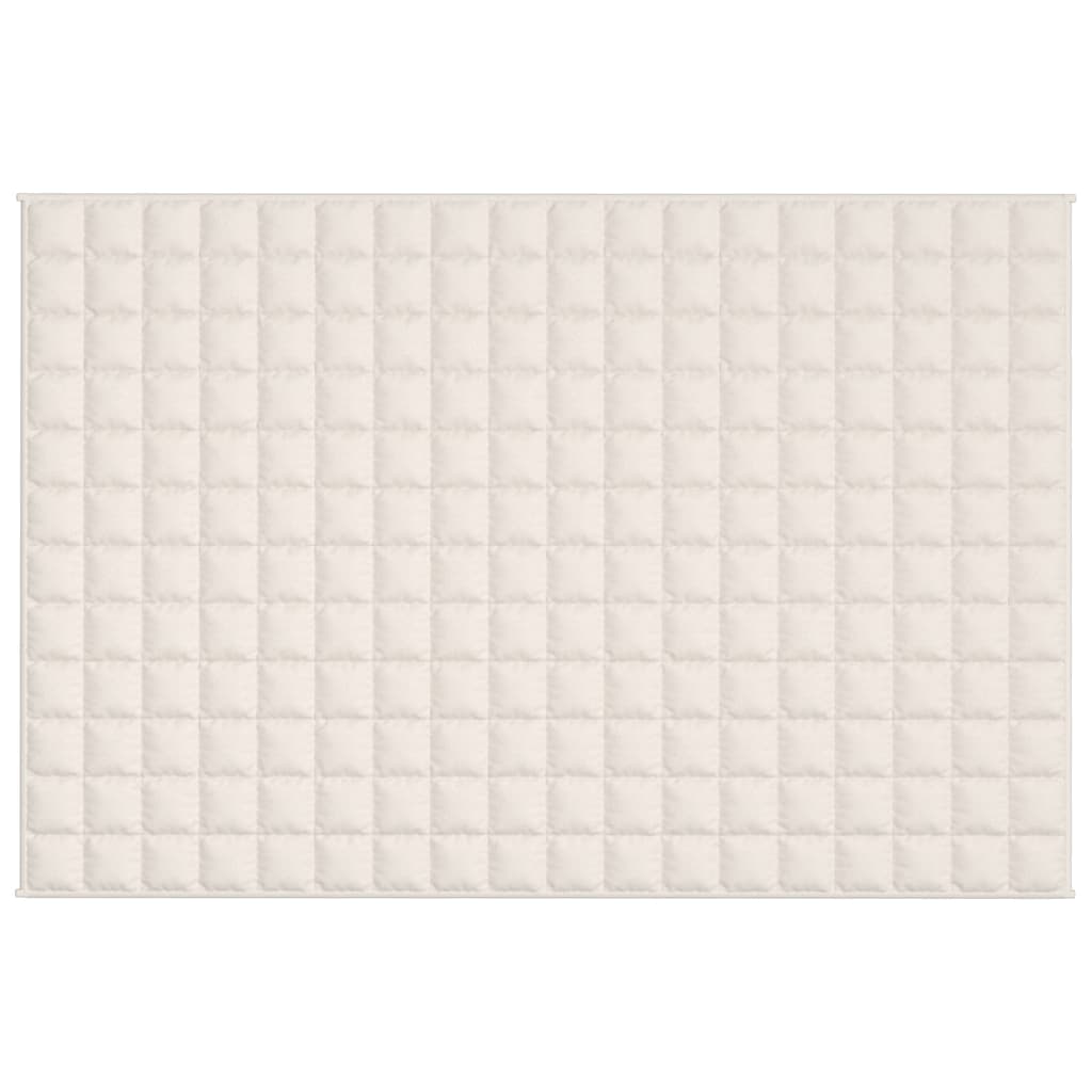 Gewichtsdecke Grau 122x183 cm 5 kg Stoff