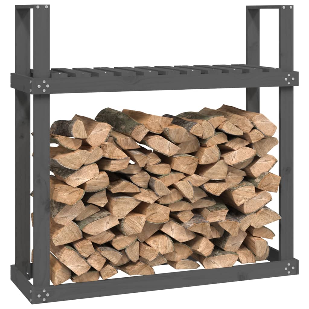 Kaminholzregal 110x35x108,5 cm Massivholz Kiefer