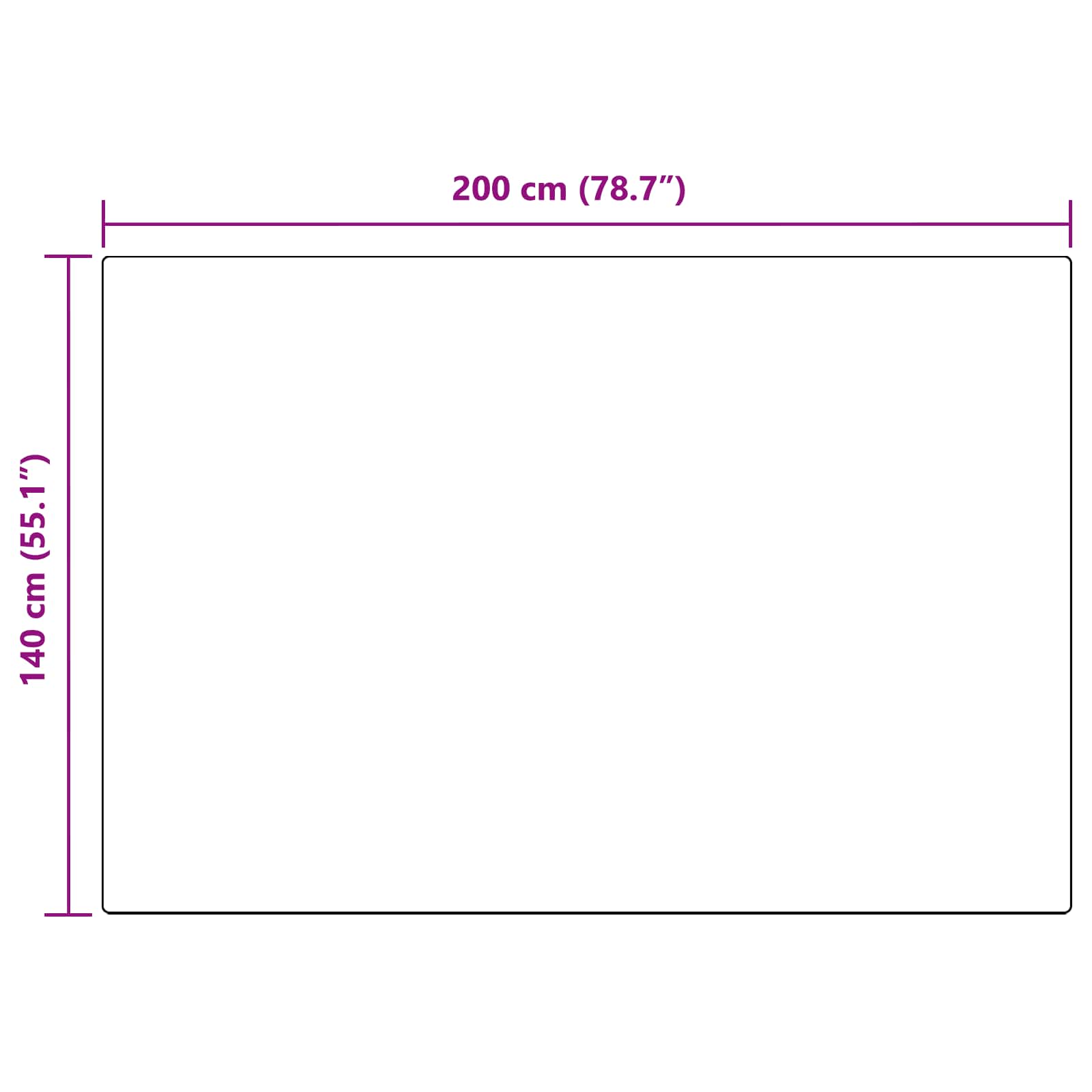 Teppich aus Kunstschaffell TAFALLA Weiß 60 x 110 cm Polyester