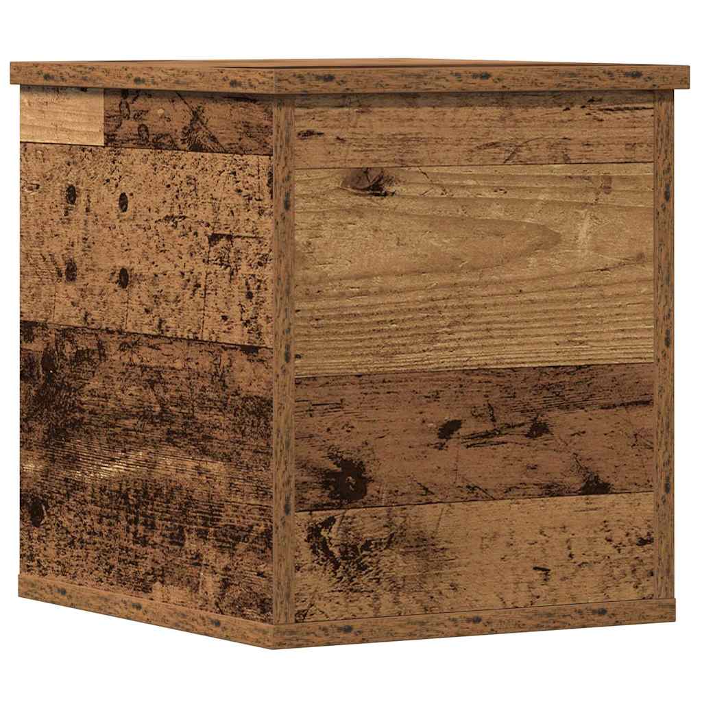 Aufbewahrungstruhe Weiß 84x42x46 cm Holzwerkstoff