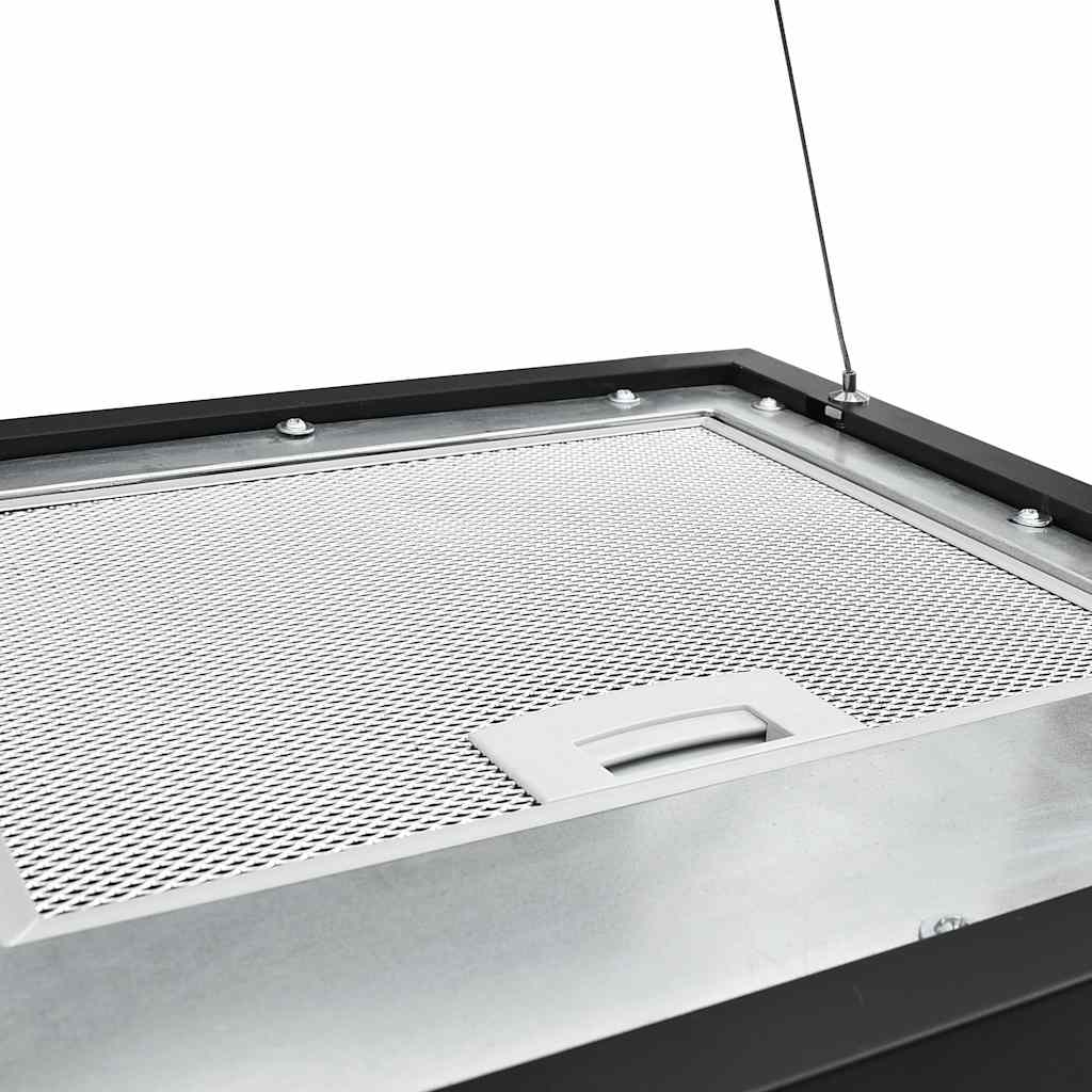 Hängende Inselhaube Touch-Sensor LCD 37 cm Edelstahl