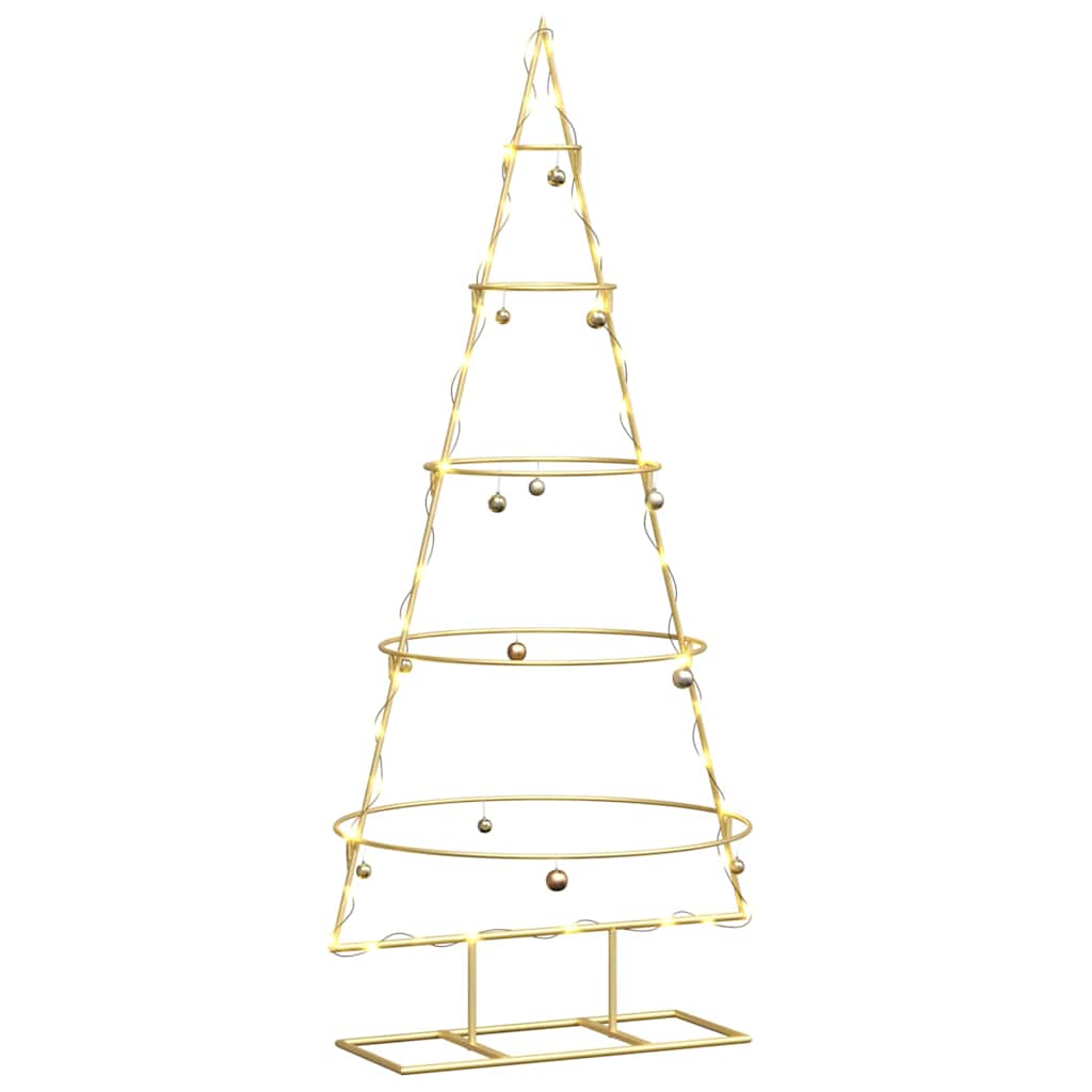 Metall-Weihnachtsbaum Deko Schwarz 60 cm