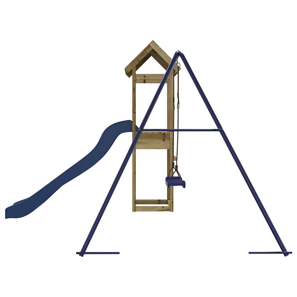 Spielturm Massivholz Kiefer