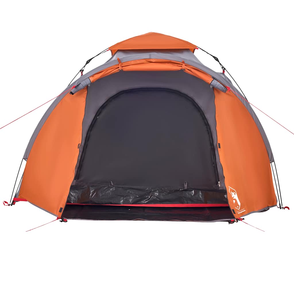 Kuppel-Campingzelt 3 Personen Grün Quick Release