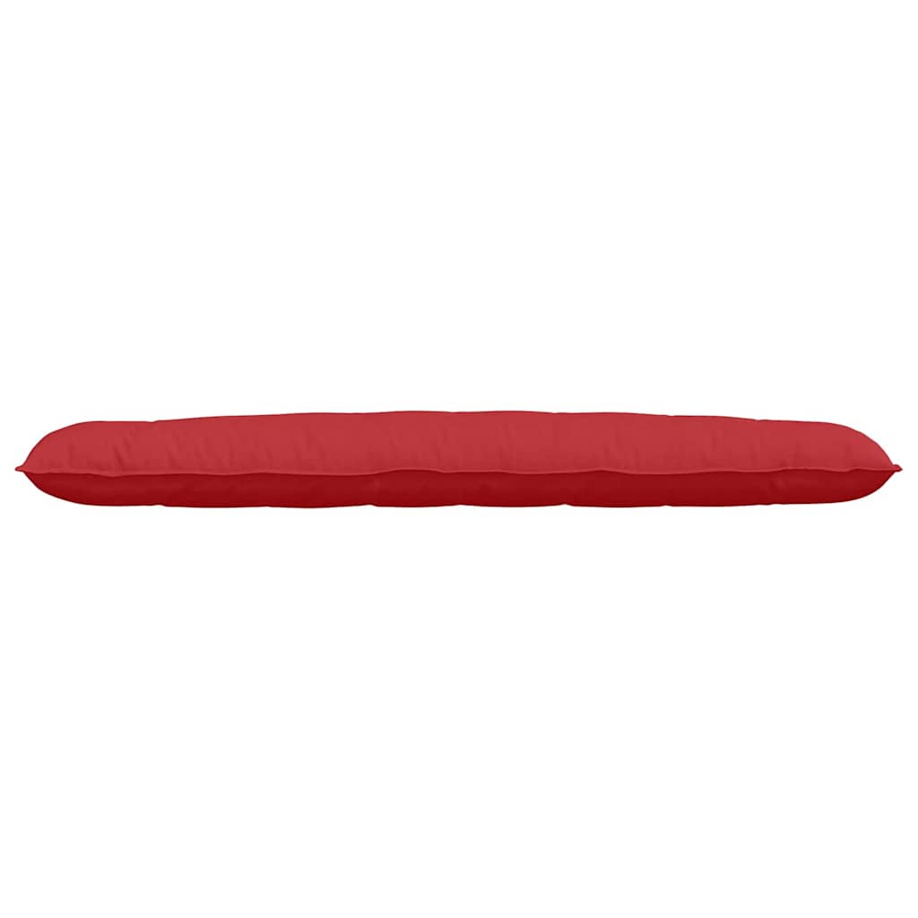 Rückenkissen Hellgrau 50 x 19 x 45 cm Stoff