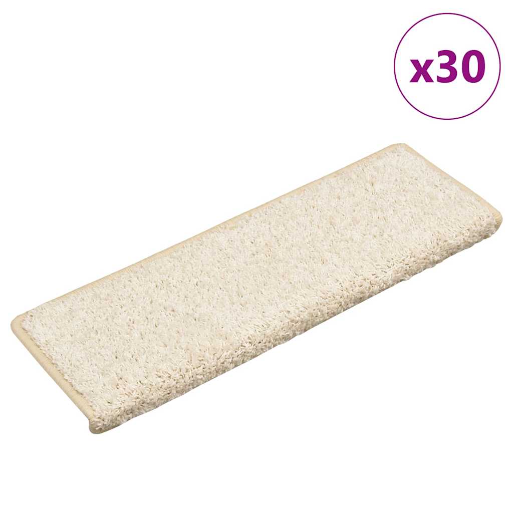 Stufenmatten 15 Stk. 65x21x4 cm Grau Rechteckiger Rand