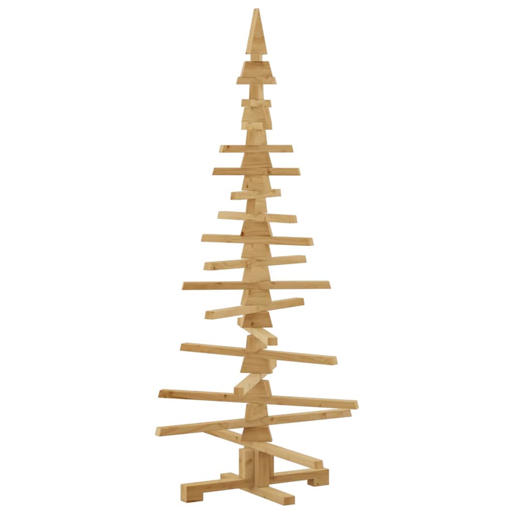 Weihnachtsbaum Holz zum Schmücken 60 cm Massivholz Kiefer