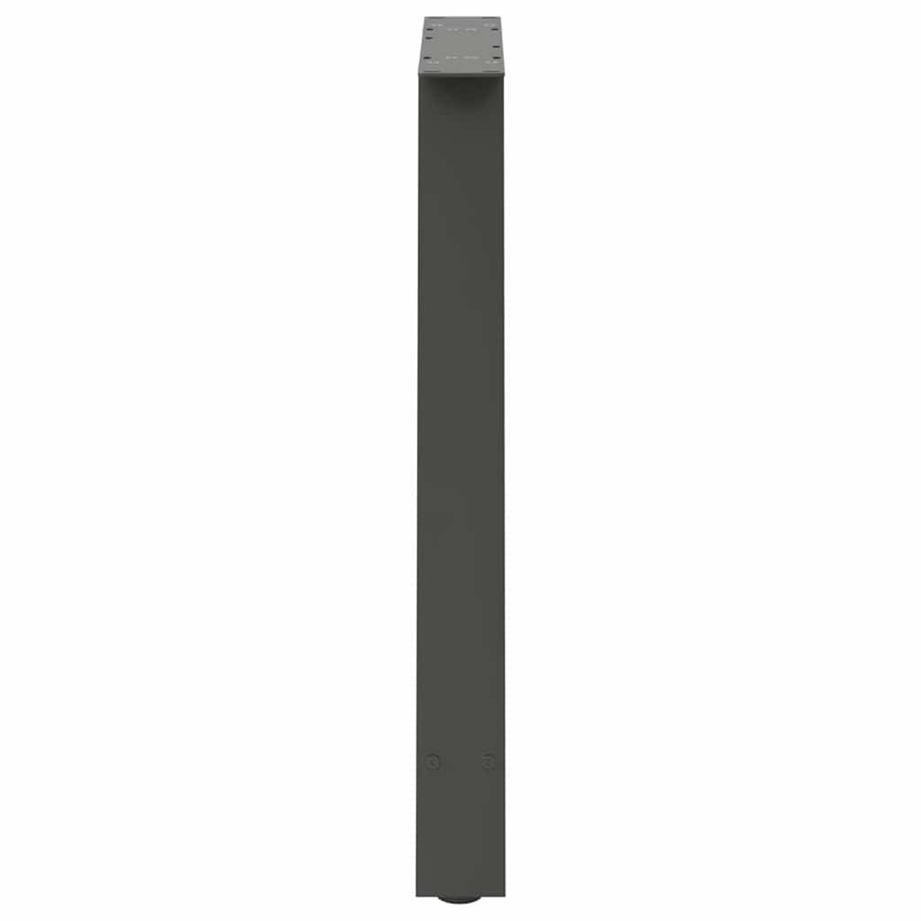 Couchtischbeine A-Form 2 Stk. 30x(30-31) cm Stahl