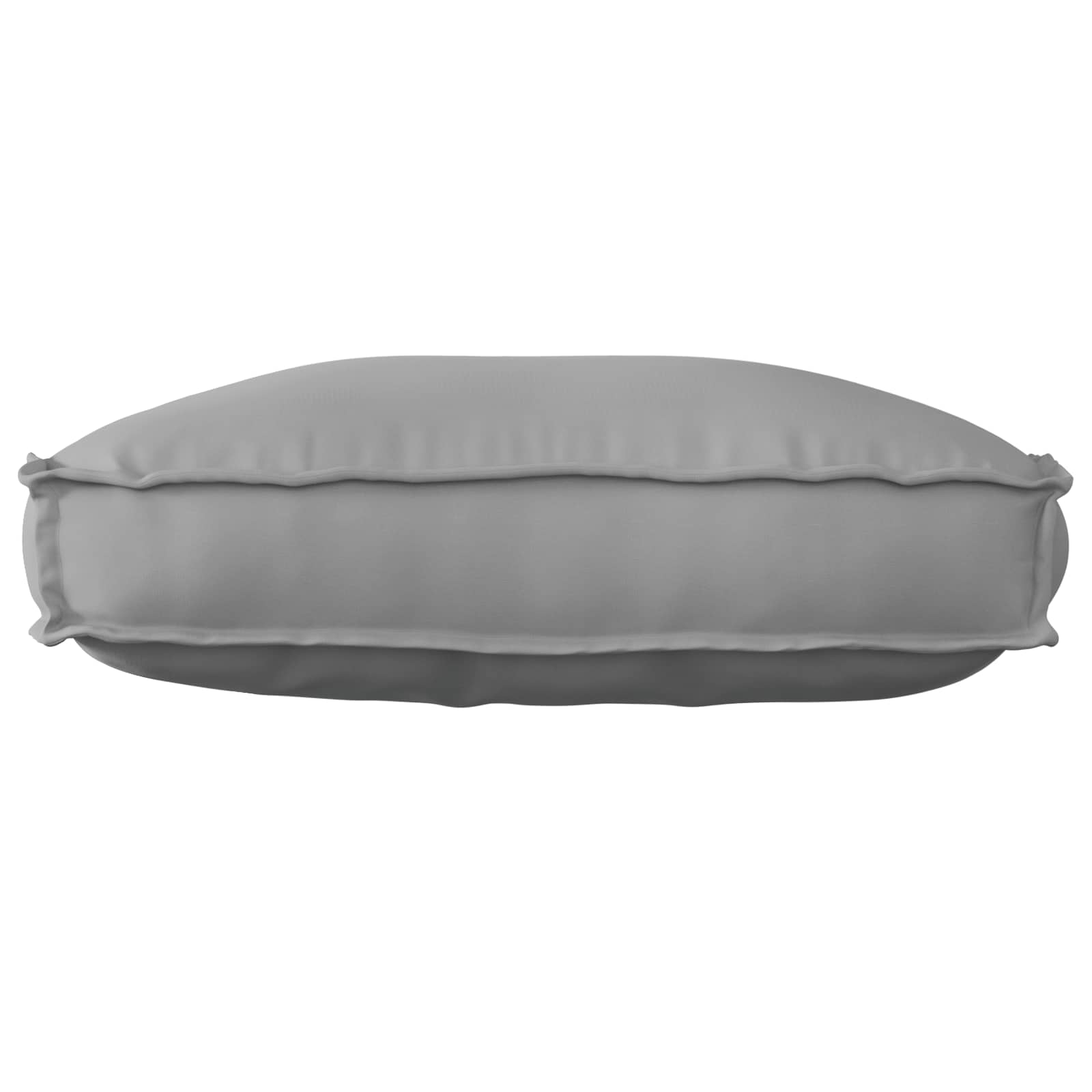 Kissen Anthrazit 70 x 40 x 12 cm Oxford-Stoff