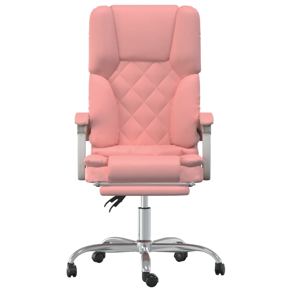Bürostuhl mit Massagefunktion Schwarz Kunstleder