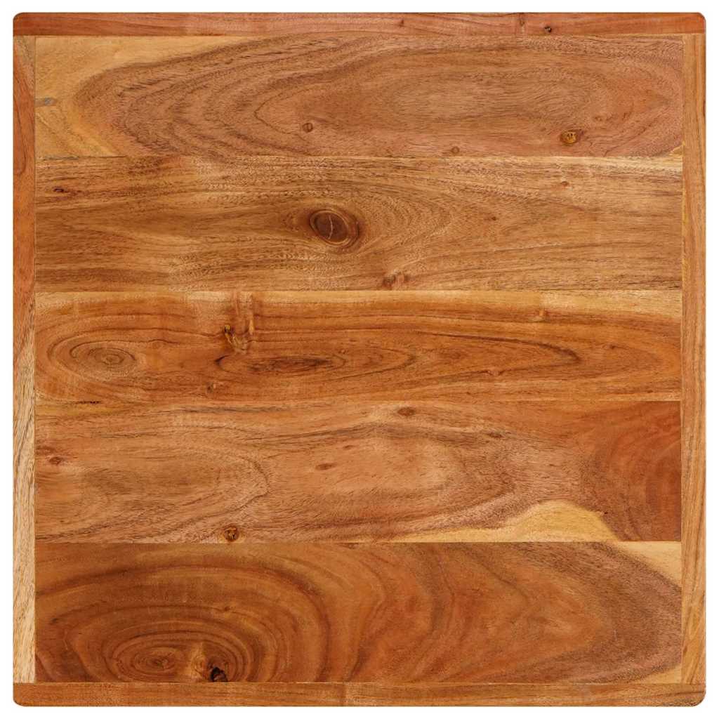 Bistrotisch 60x60x77 cm Raues Mangoholz