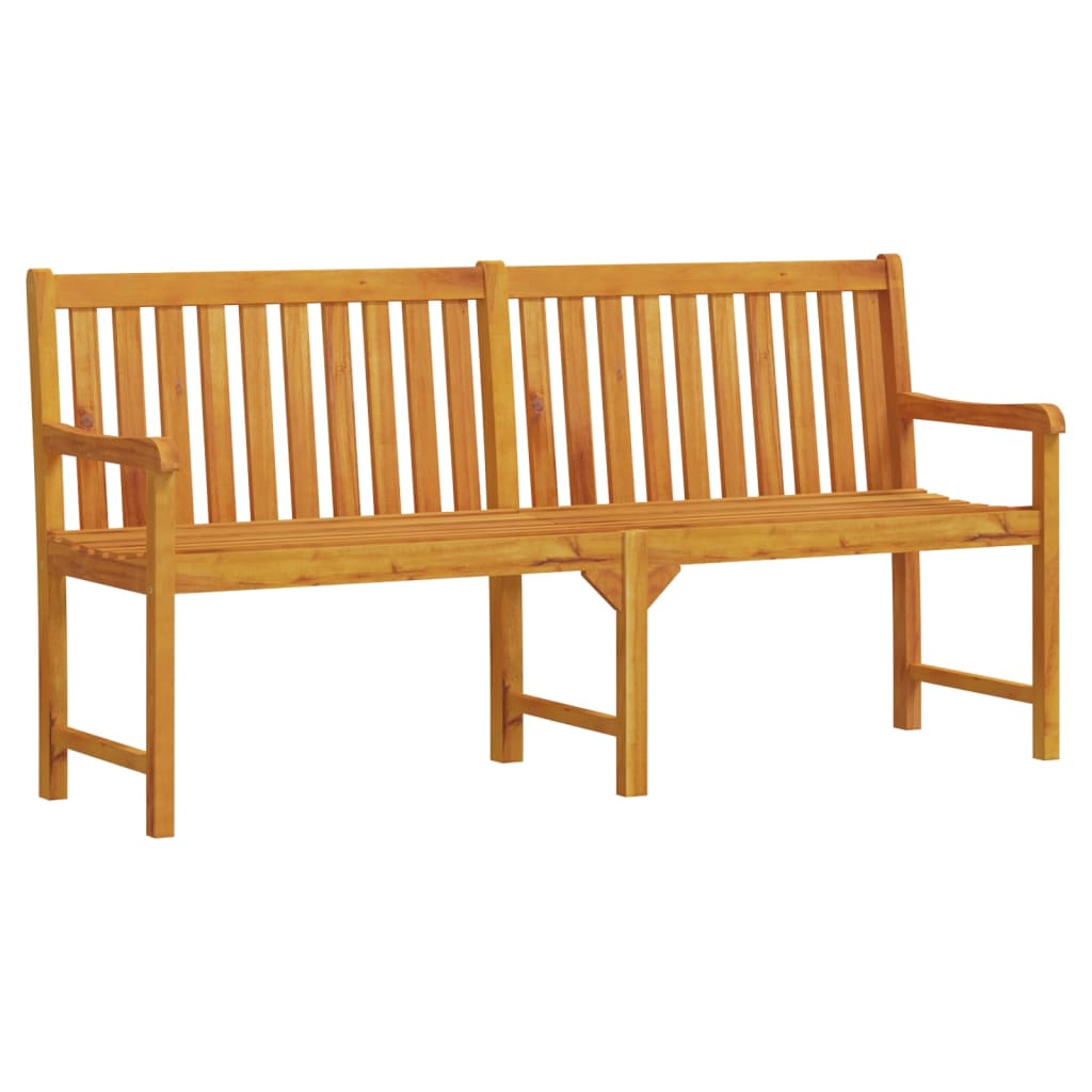 Bank Outdoor Natur 110 x 56 x 90 cm Massivholz Akazie