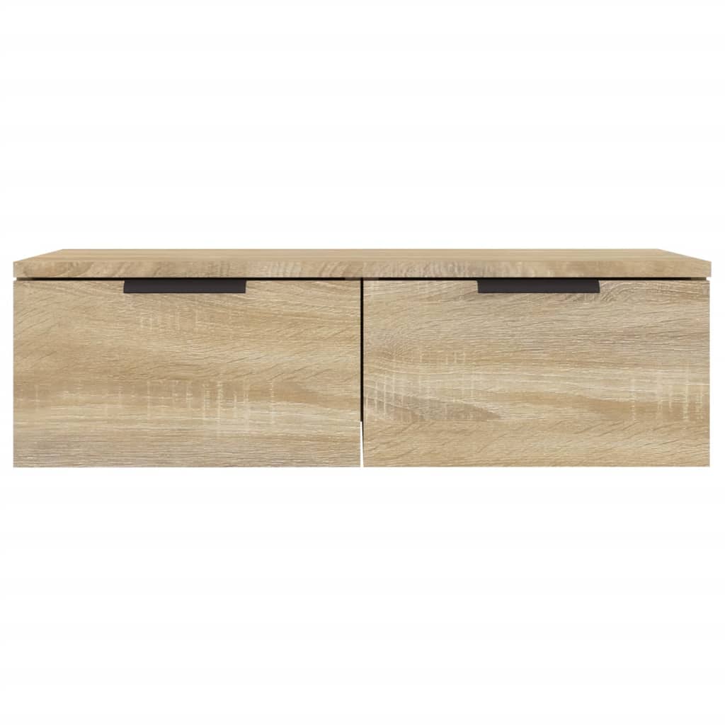 Wandschränke 2 Stk. Weiß 68x30x20 cm Holzwerkstoff