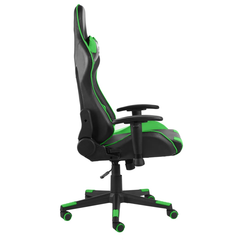Gaming-Stuhl Drehbar Blau PVC