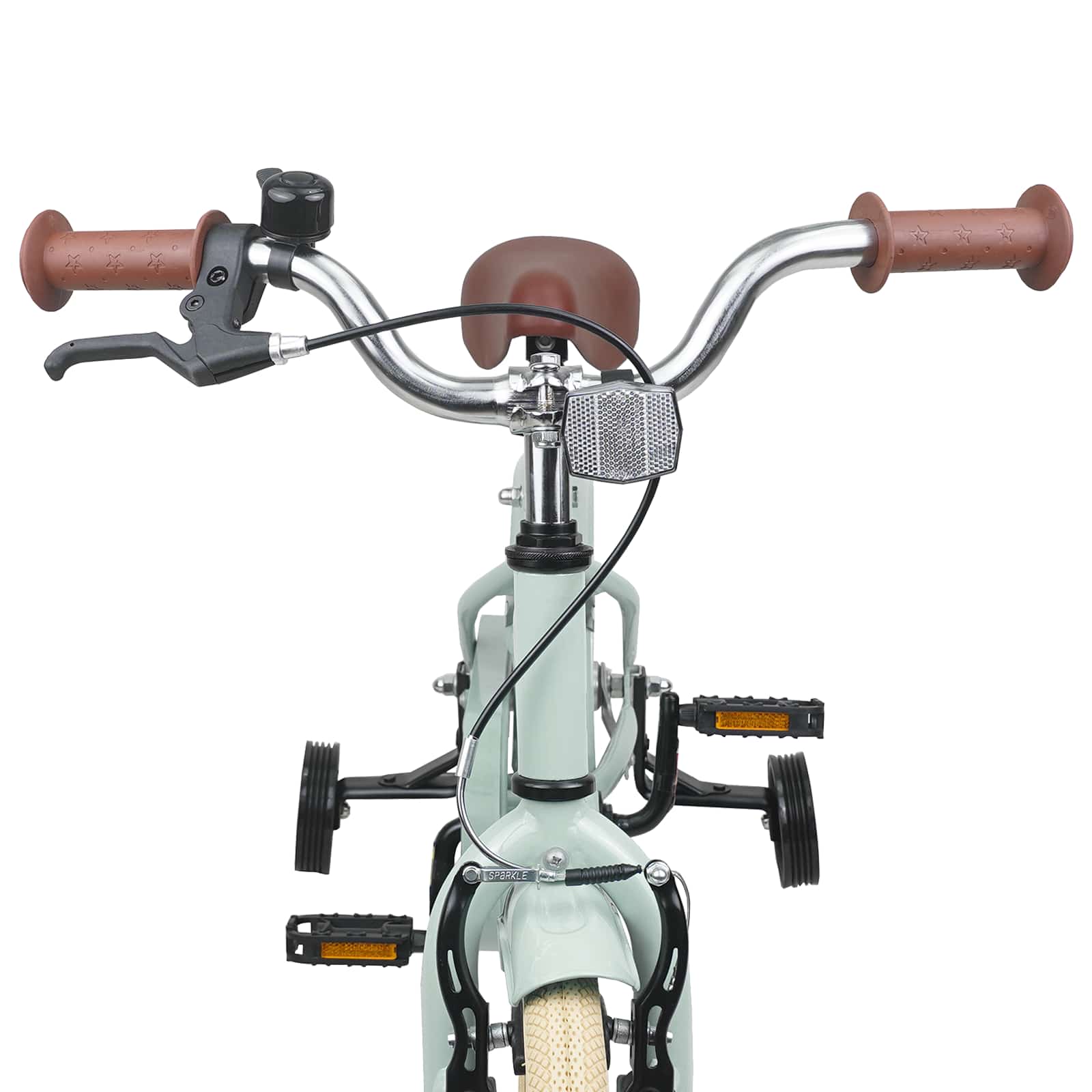 Kinderfahrrad 12 Zoll für 2-4 Jahre alt Hellrosa