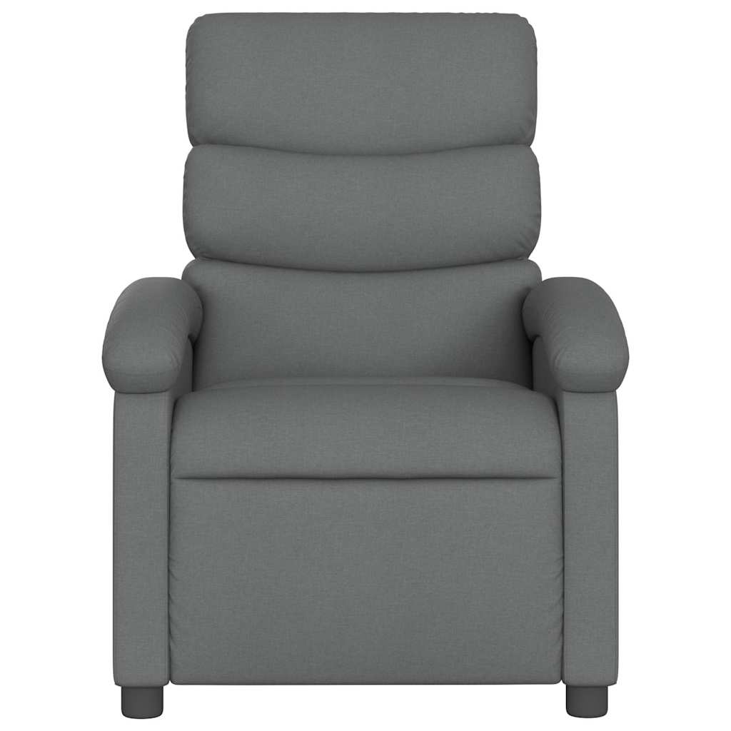 Relaxsessel Elektrisch Hellgrau Stoff