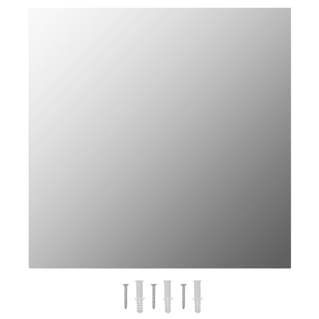 Wandspiegel 40 x 40 cm Quadratisch Glas