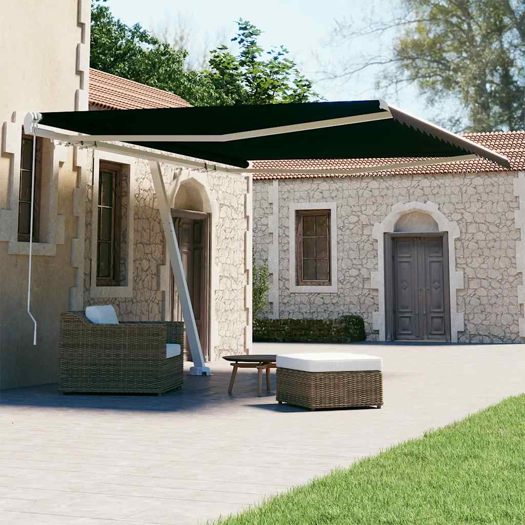 Standmarkise Manuell Einziehbar 300x250 cm Creme
