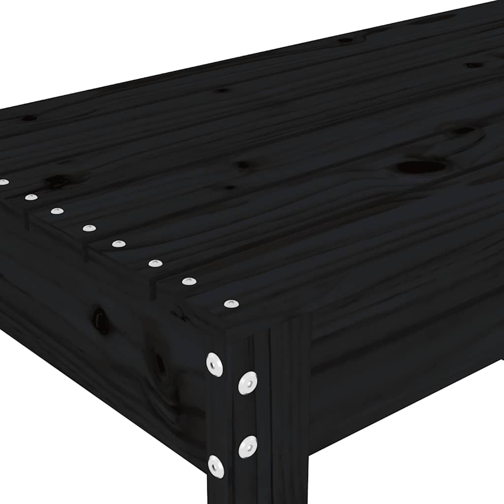Gartenbank 80x38x45 cm Massivholz Kiefer