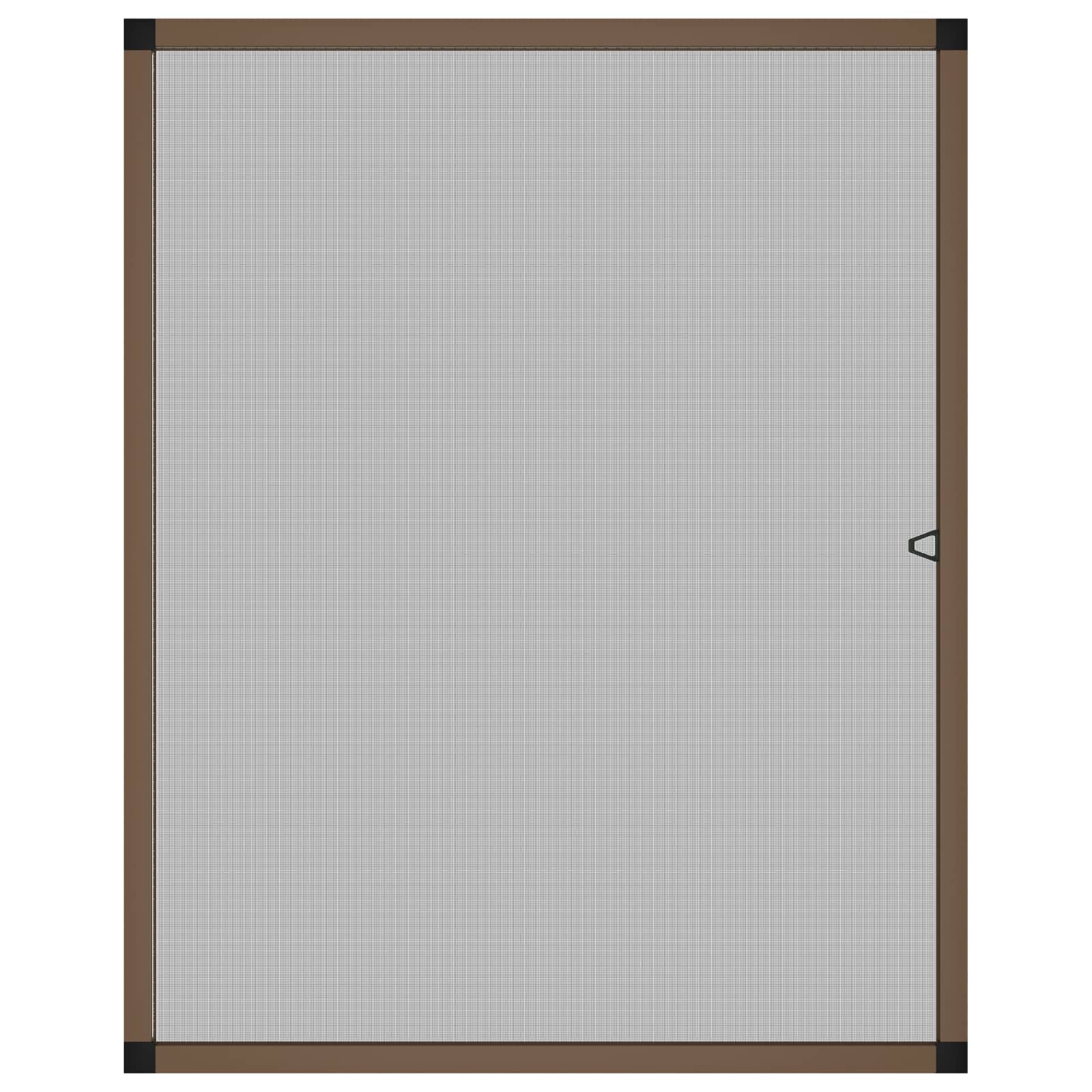 Insektenschutz für Fenster Braun 80x100 cm
