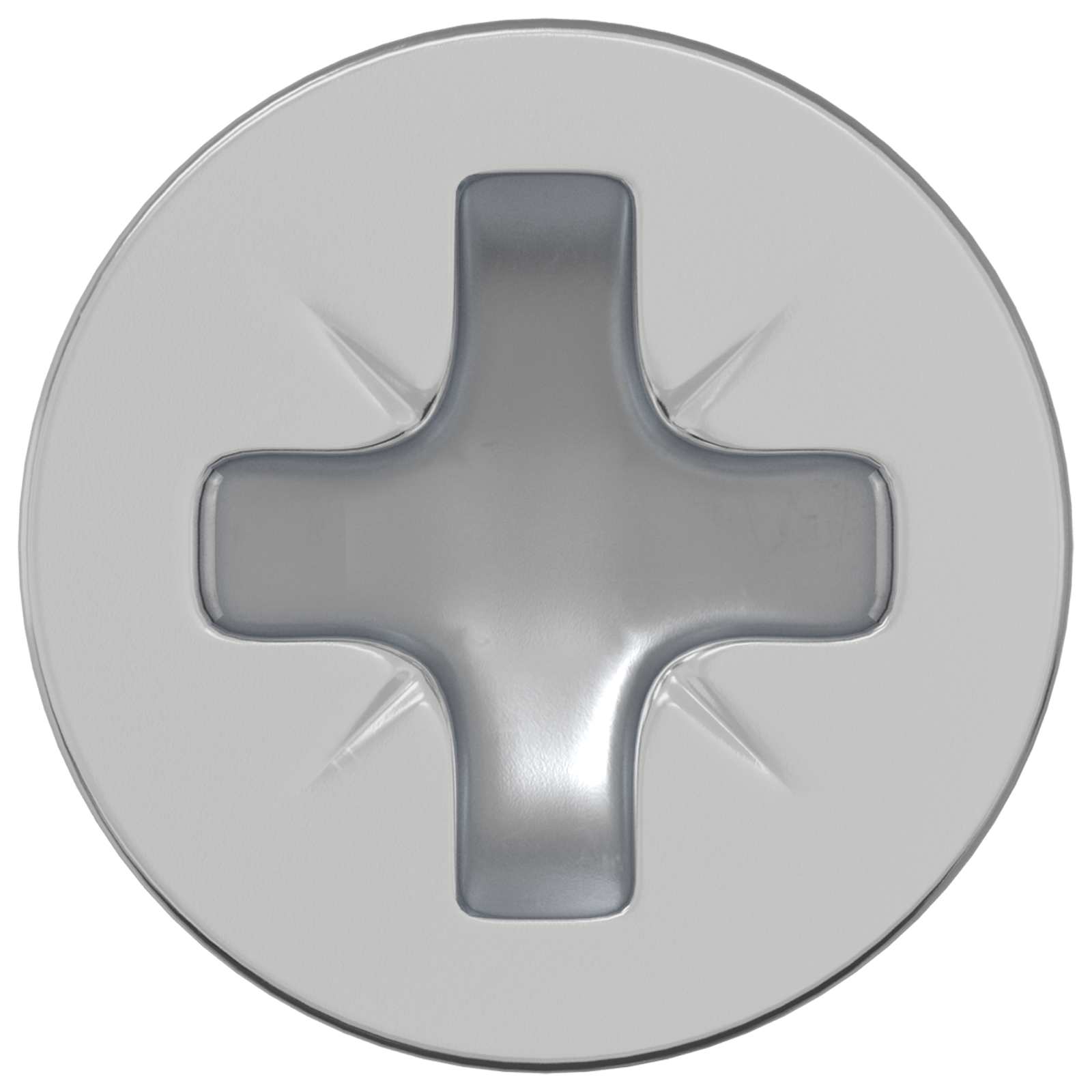 Schraube 2 pcs Silber M6 x 12 mm Eisen
