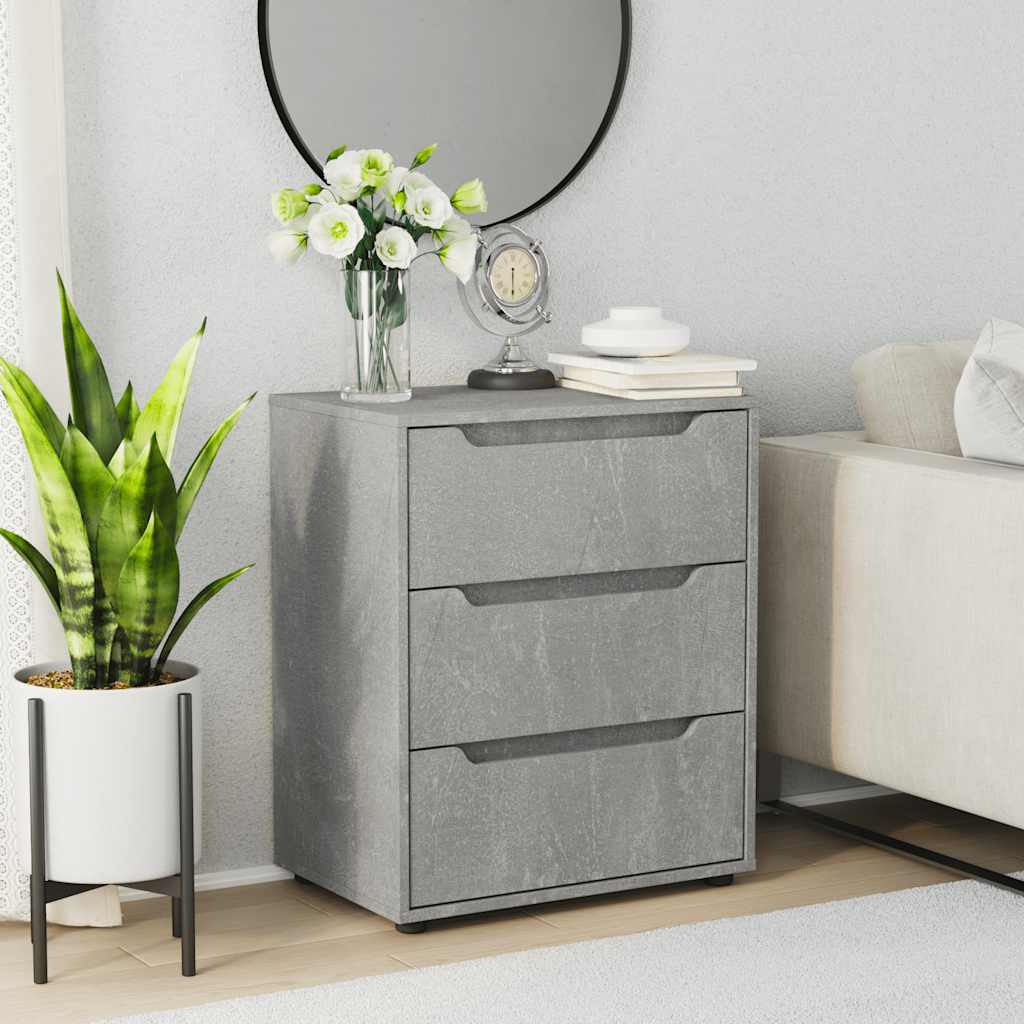 Sideboard VISNES Weiß 60x40x73 cm Holzwerkstoff