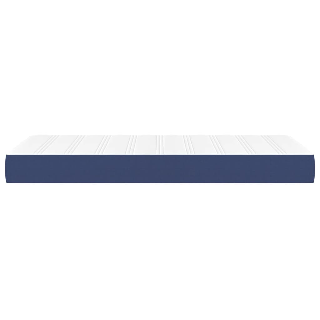 Taschenfederkernmatratze Mittel Hellgrau 80x200x20 cm Stoff