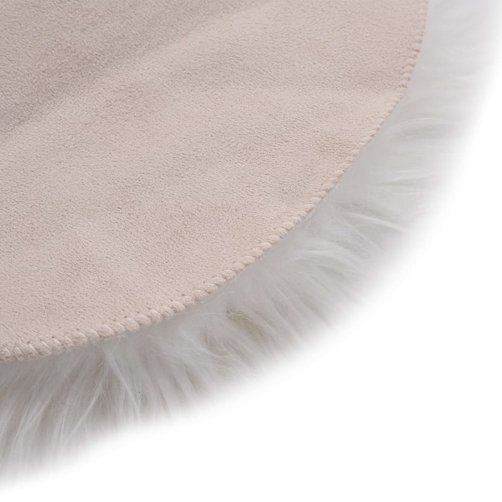 Teppich 60x90 cm Künstlicher Schafspelz Rosa