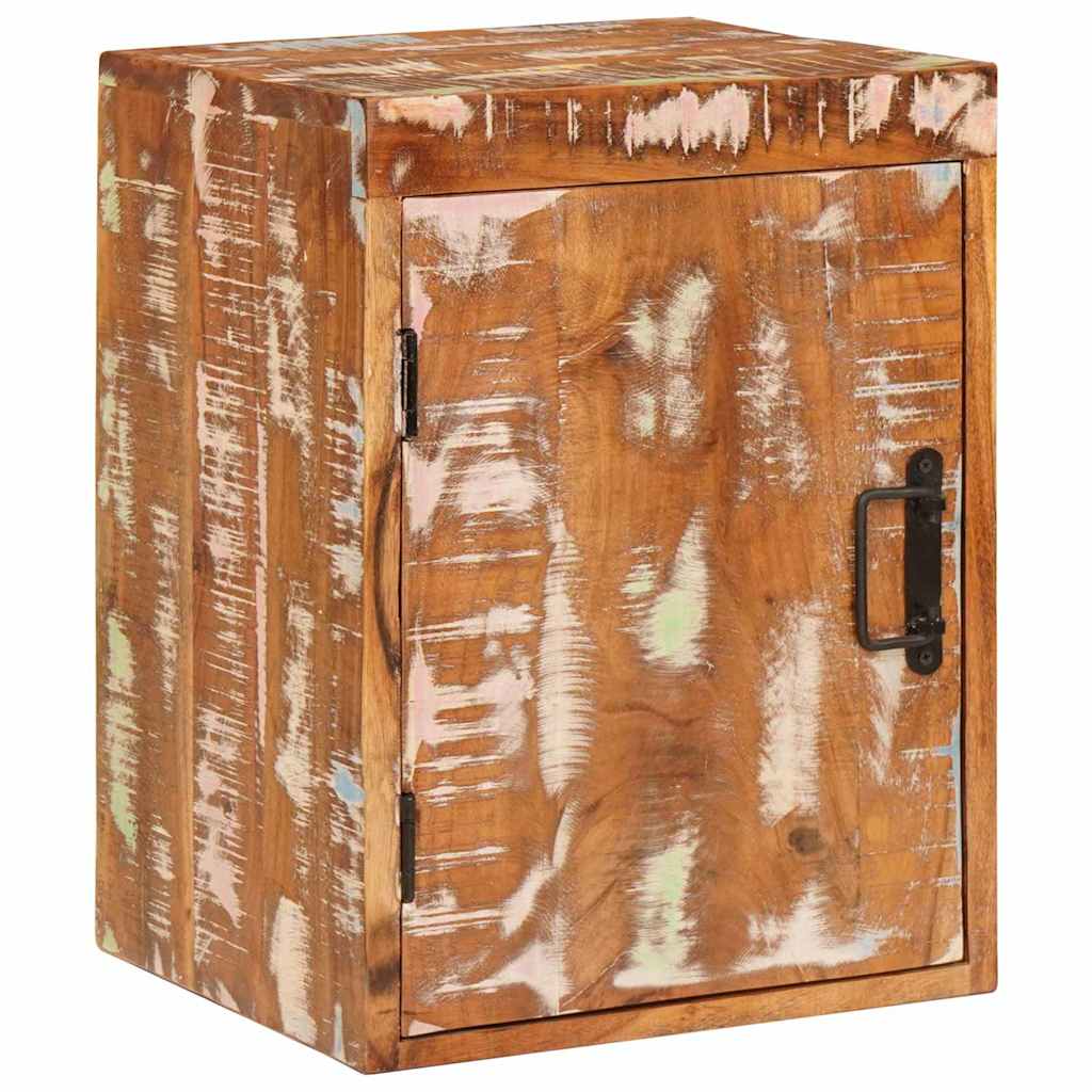 Nachttisch Braun 35 x 33 x 48 cm Massivholz Mango