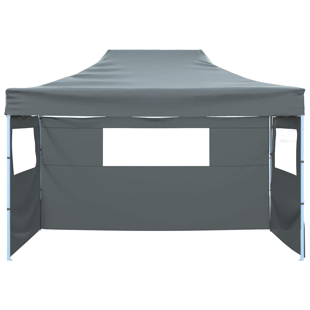 Faltzelt mit 3 Seitenteilen 3x4,5 m Blau