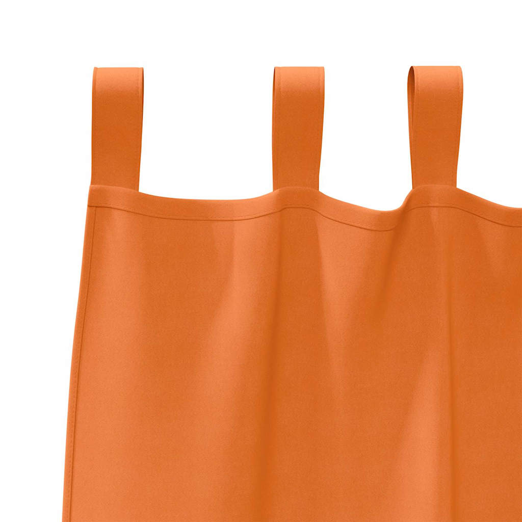 Verdunkelungs-Vorhänge mit Ringen 2 pcs Beige 140 x 140 cm