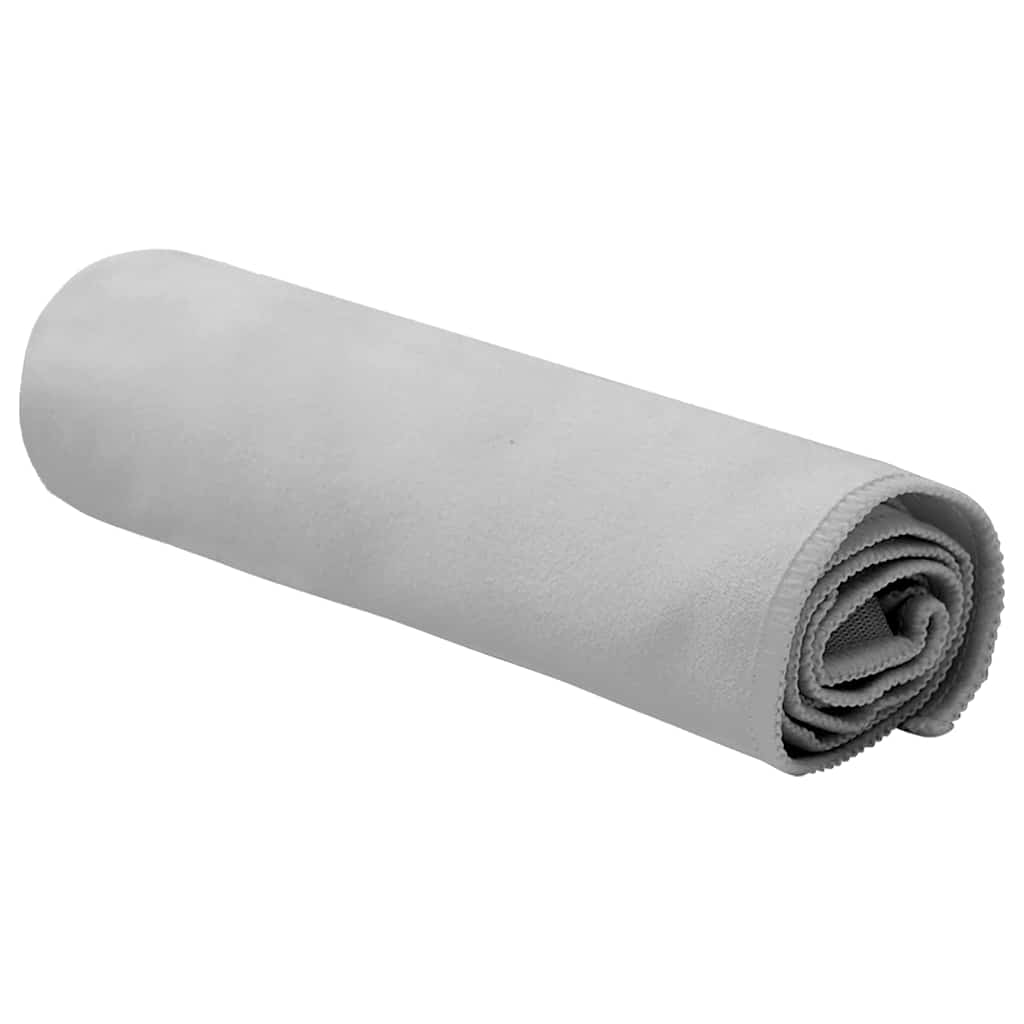 Sporthandtücher 2 pcs Schwarz 50 x 30 cm Polyester und Polyamid