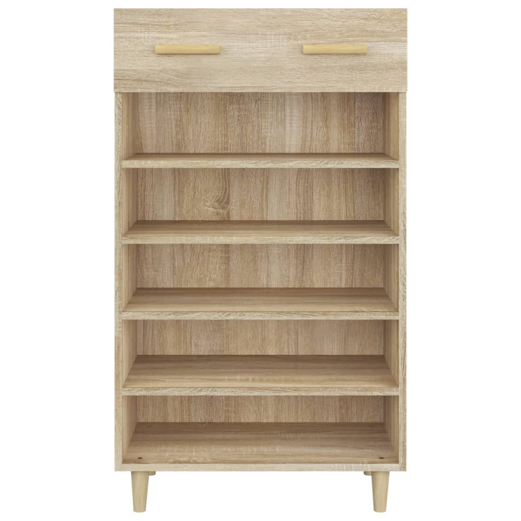 Schuhschrank mit Regal Altholz 60 x 35 x 105 cm Holzwerkstoff