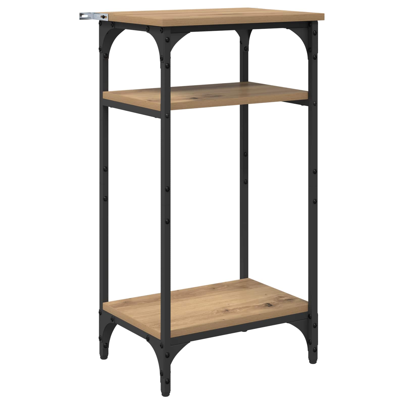 Beistelltisch Schwarz 40x30x75 cm Holzwerkstoff