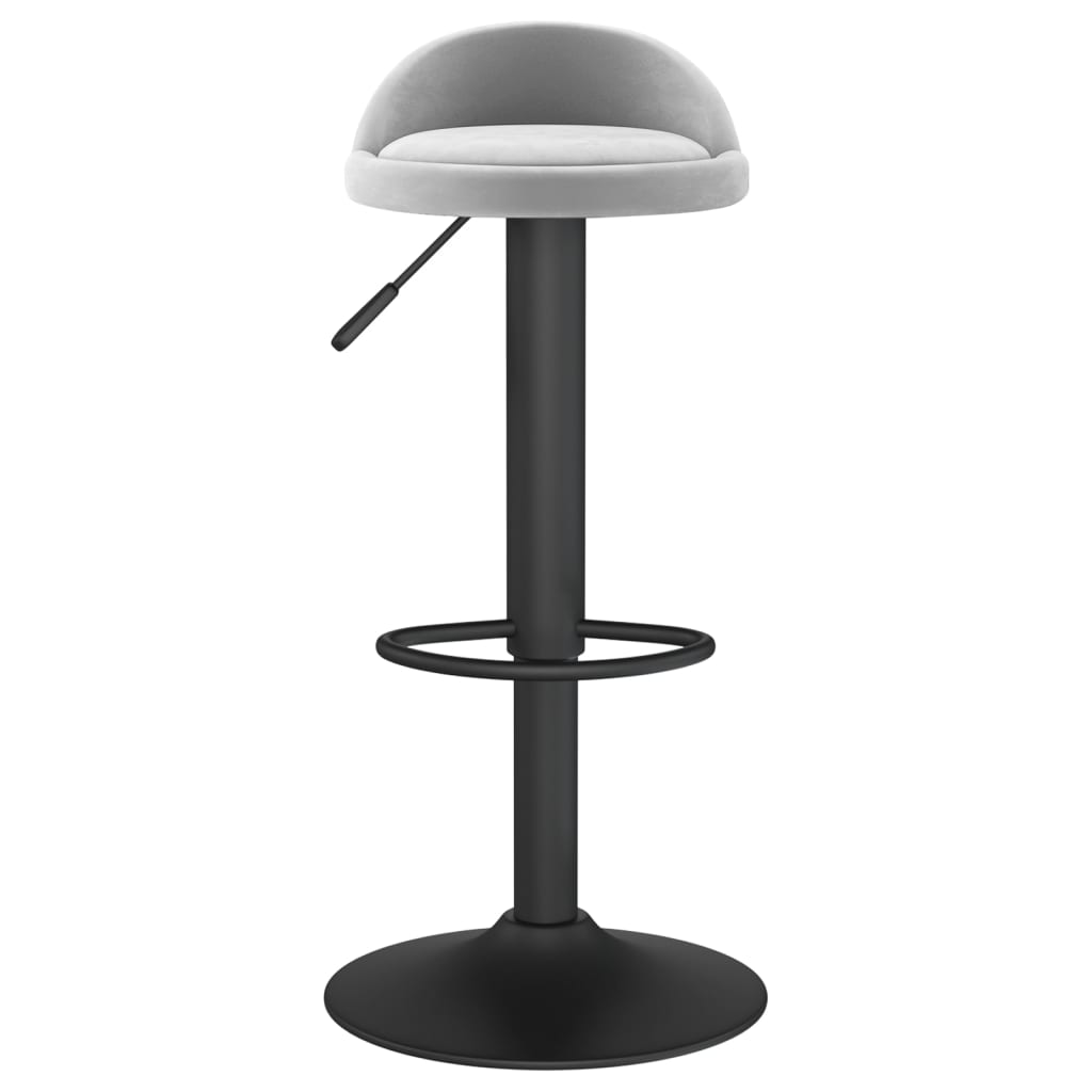 Barhocker Dunkelgrün Samt