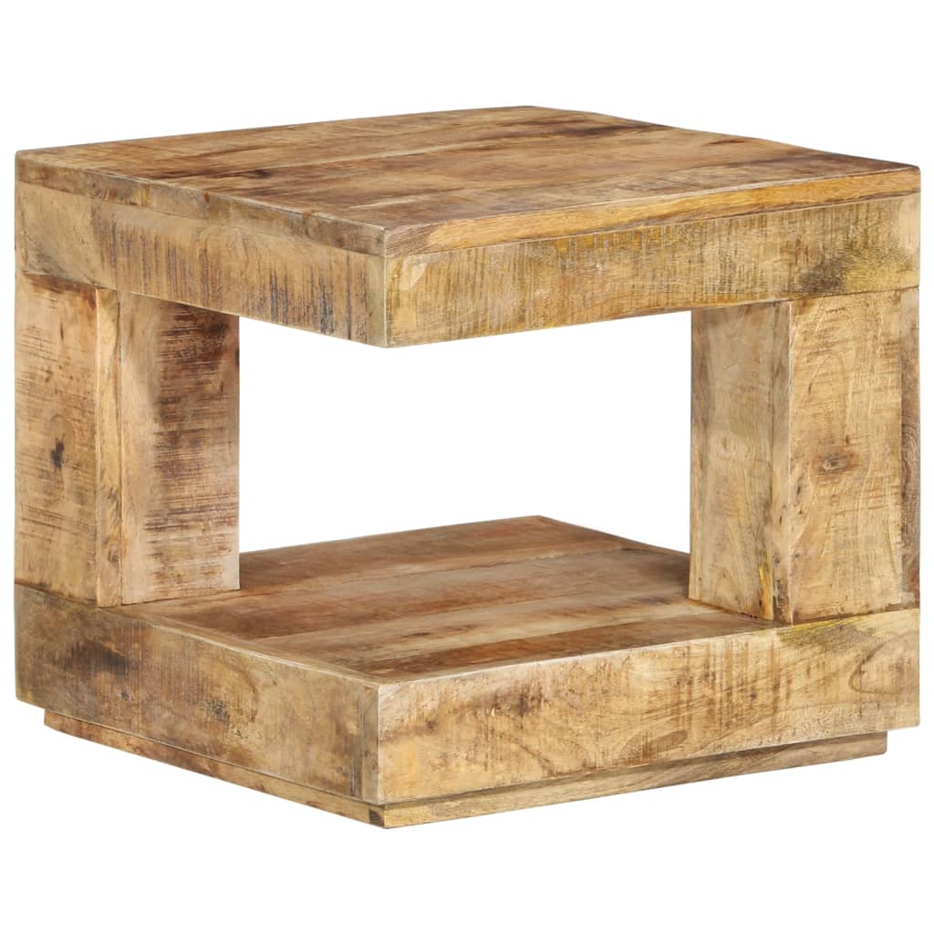 Couchtisch 45x45x40 cm Massivholz Akazie