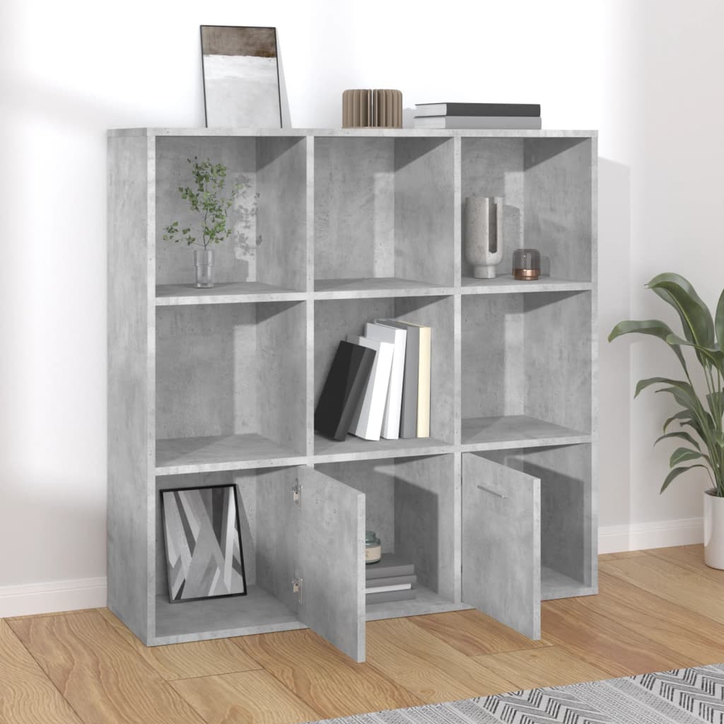 Bücherregal Weiß 98x30x98 cm Holzwerkstoff