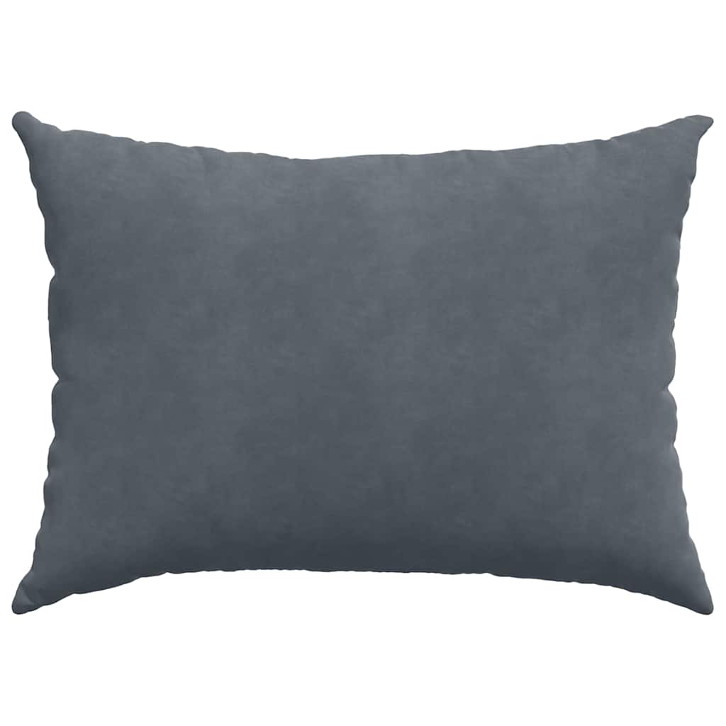Sofakissen 2 Stück Blau 50 x 30 cm Cordstoff