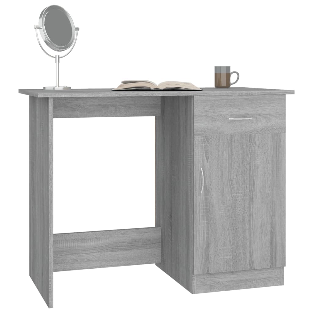 Schreibtisch Weiß 100×50×76 cm Holzwerkstoff
