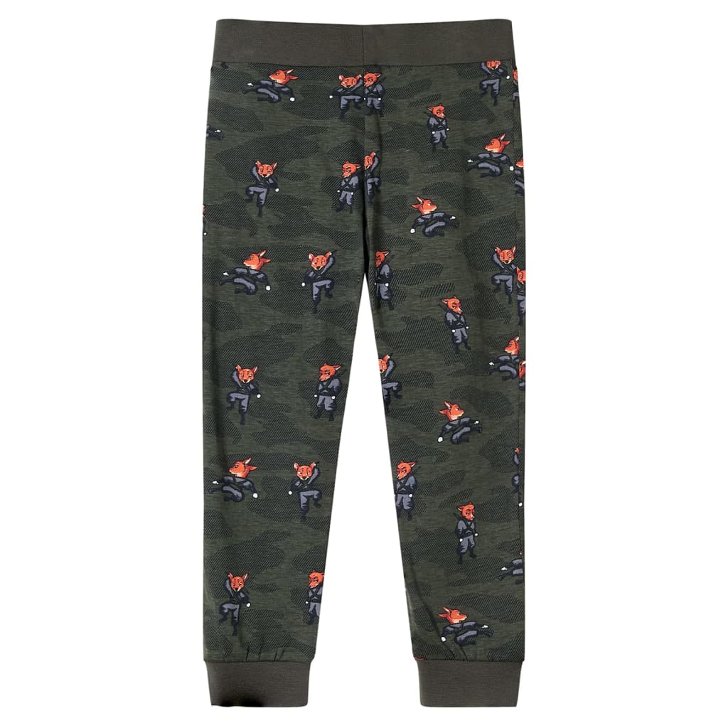 Kinderpyjama mit Langen Ärmeln Khaki 92