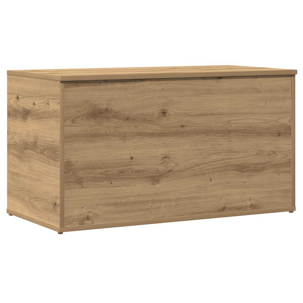 Aufbewahrungstruhe Weiß 84x42x46 cm Holzwerkstoff