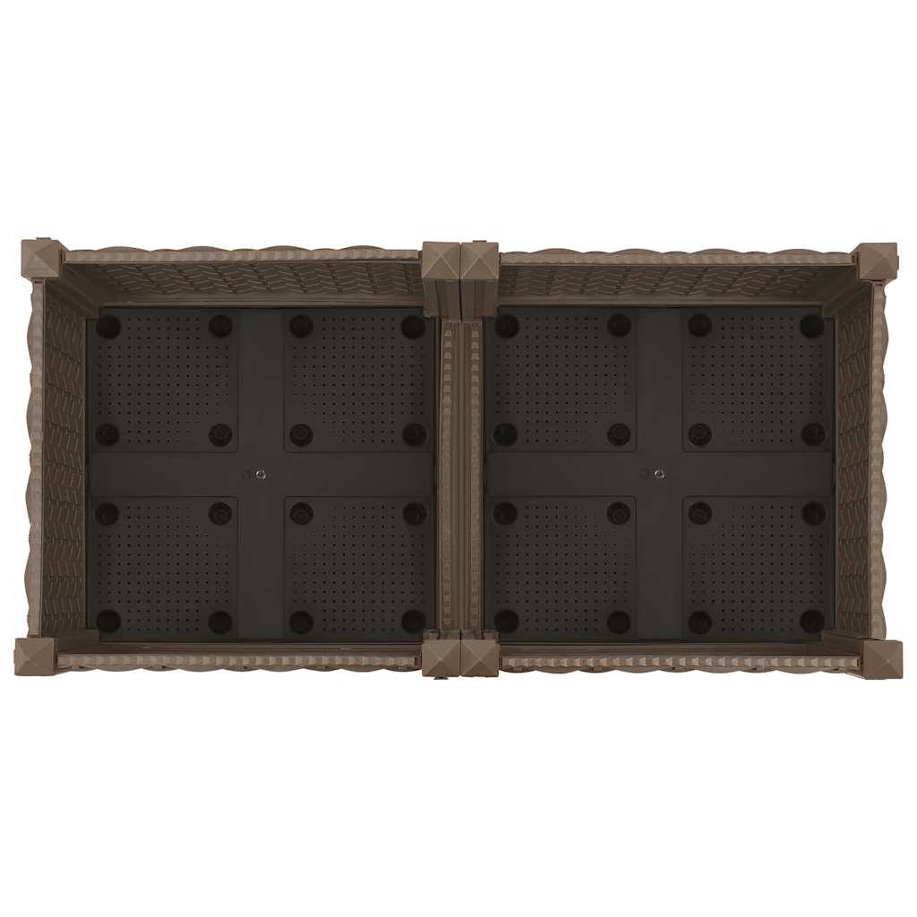 Hochbeet 40x40x23 cm Polypropylen
