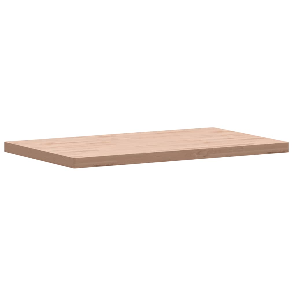 Waschtischplatte 80x40x1,5 cm Massivholz Buche