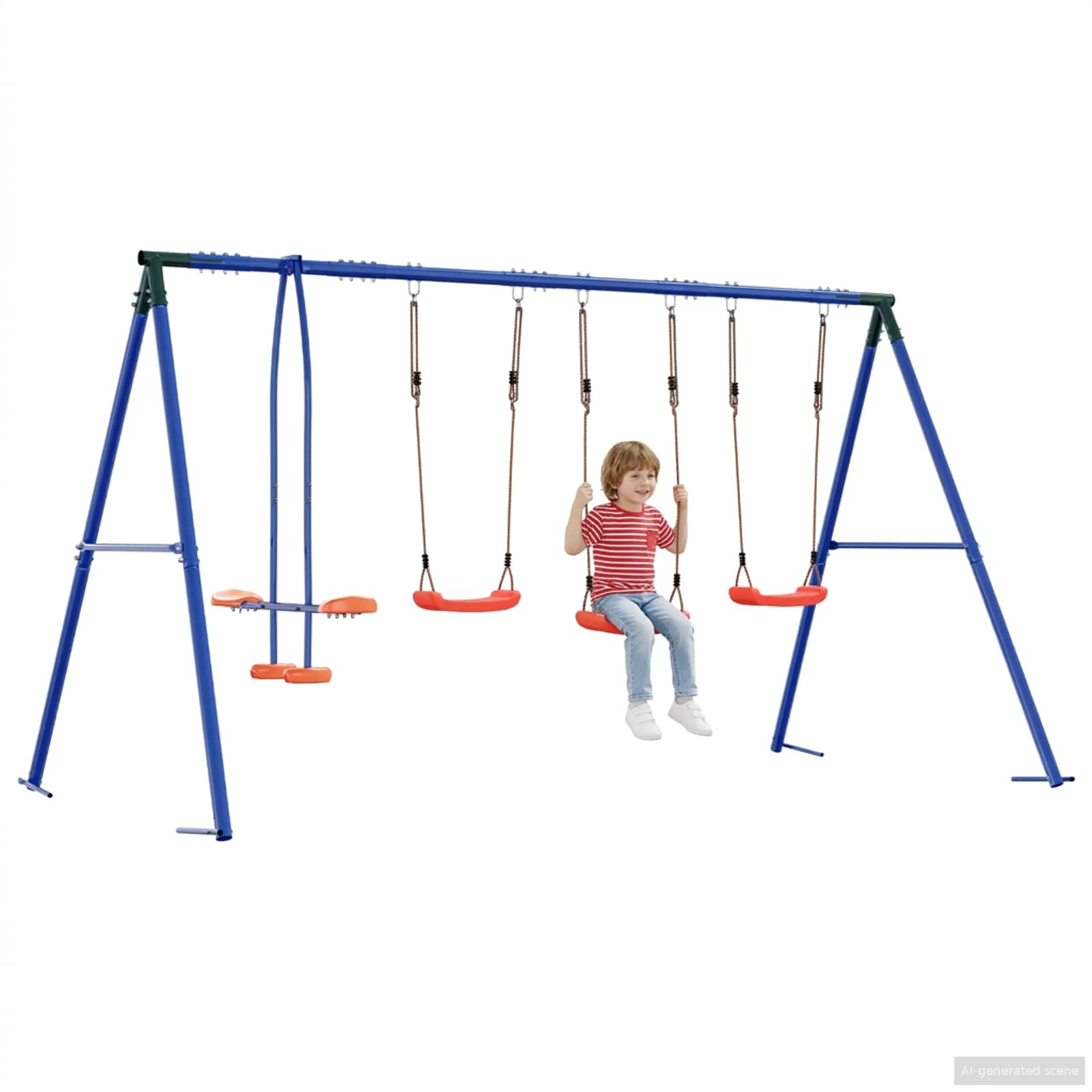 Schaukel-Set mit 2 Schaukelsitzen