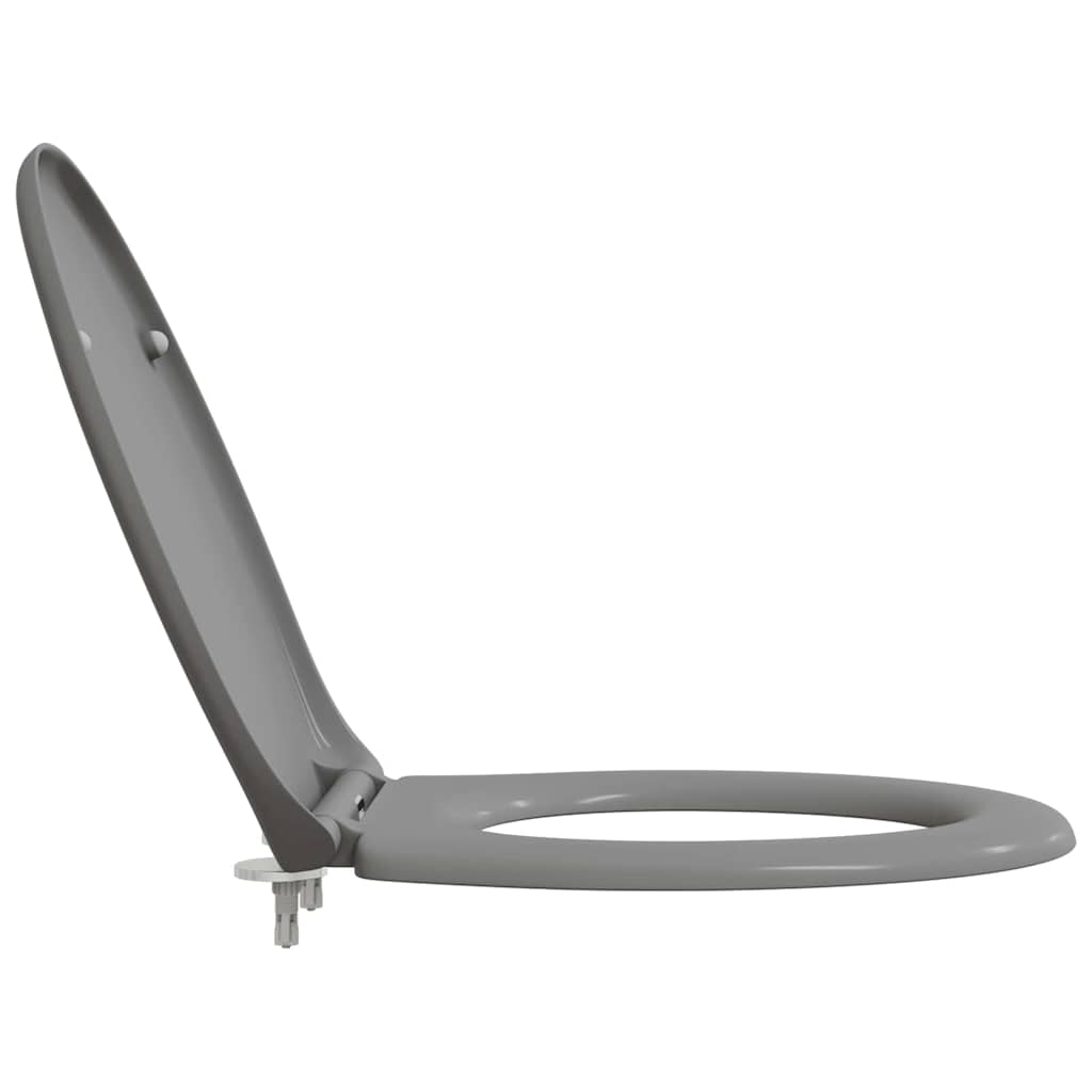 Toilettensitz Anthrazit 47 x 37 x 4 cm Duroplast
