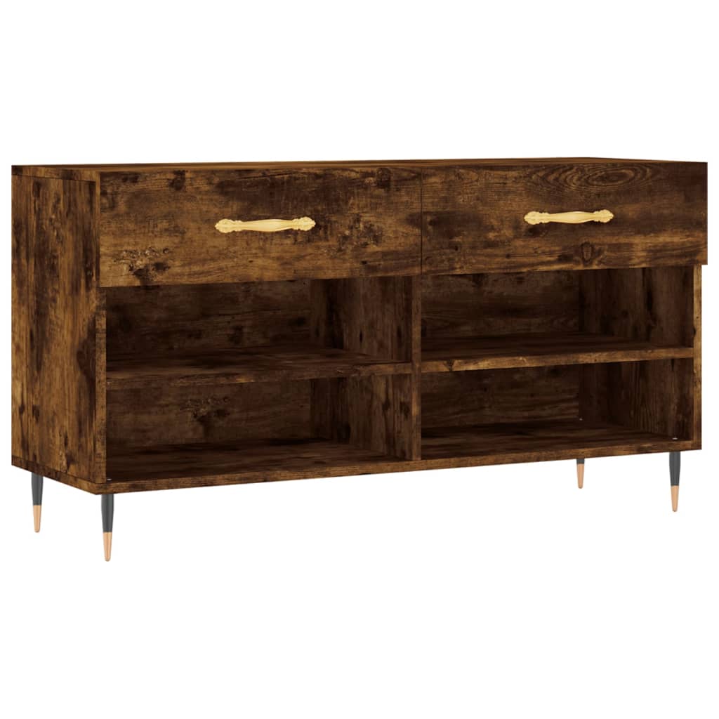 Schuhbank Weiß 102x35x55 cm Holzwerkstoff