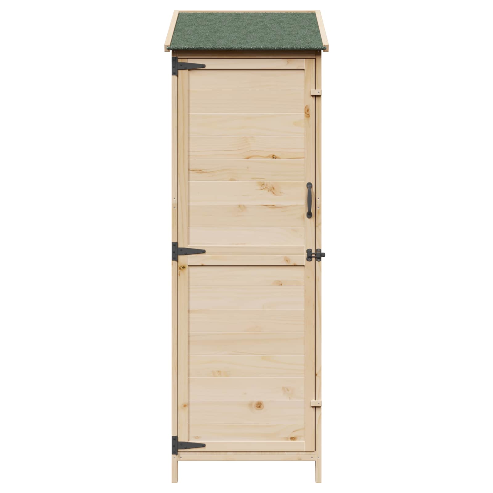 Gartenschuppen Natur 59 x 56 x 113,5 cm Massivholz aus Fichte