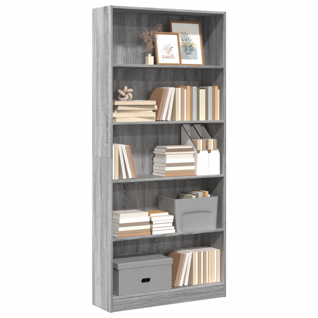 Bücherregal Weiß 40x24x75 cm Holzwerkstoff