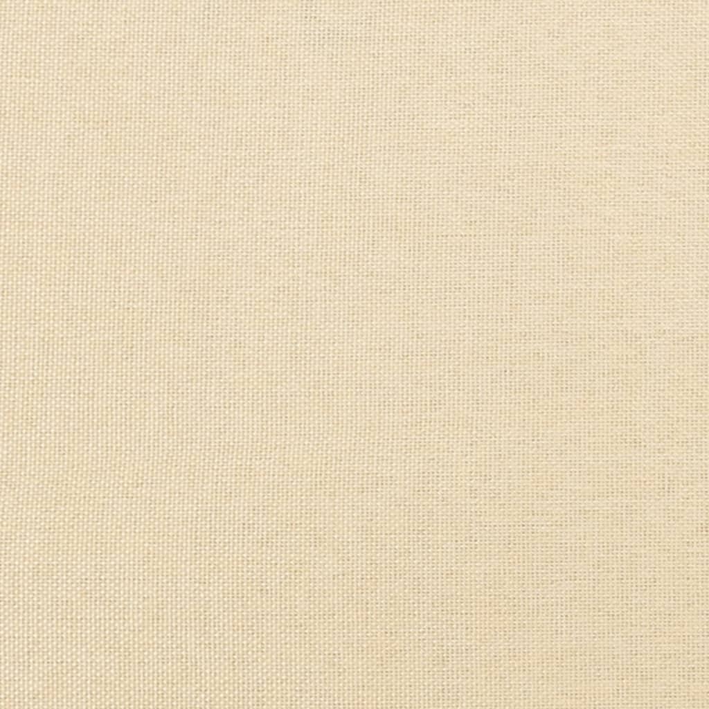 Fußhocker Hellgrau 45x29,5x35 cm Stoff