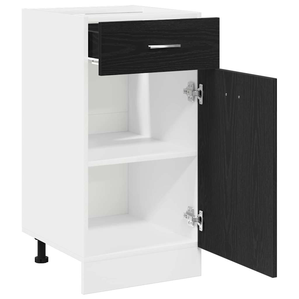 Unterschrank Lyon Weiß 60x46x81,5 cm Holzwerkstoff